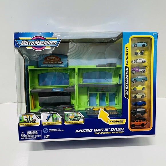 Micro Machines Toys Micro Machines Micro Gas N Dash Expanding